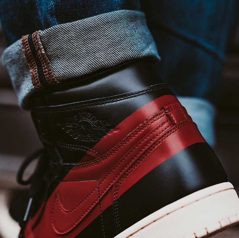 Air Jordan 1 High aj1高帮黑红禁穿 赛车主题 复