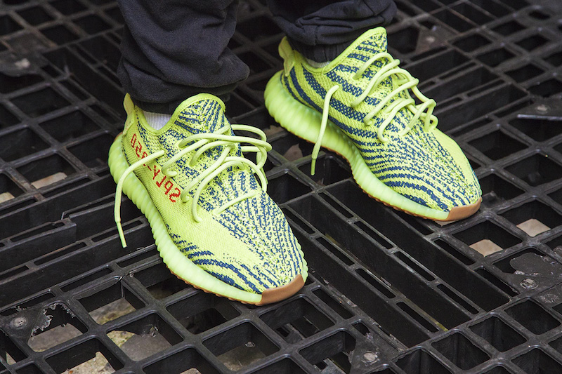 情侣款 adidas yeezy boost 350 v2 semi frozen yellow 侃爷黄 椰子