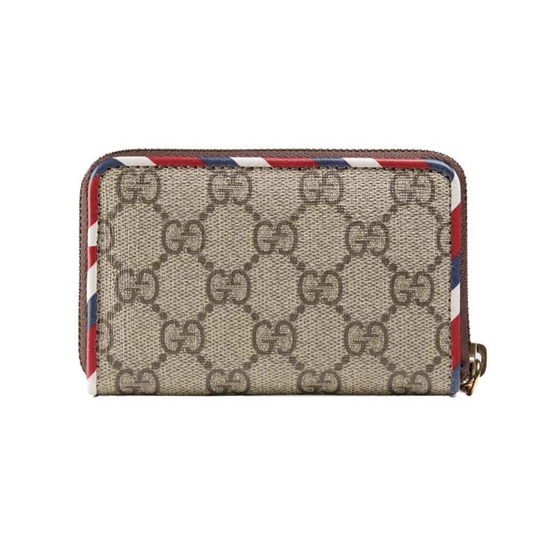 gucci/古驰 贴花刺绣ufo拉链头零钱包 473911 k9gqt 8899-ba9907