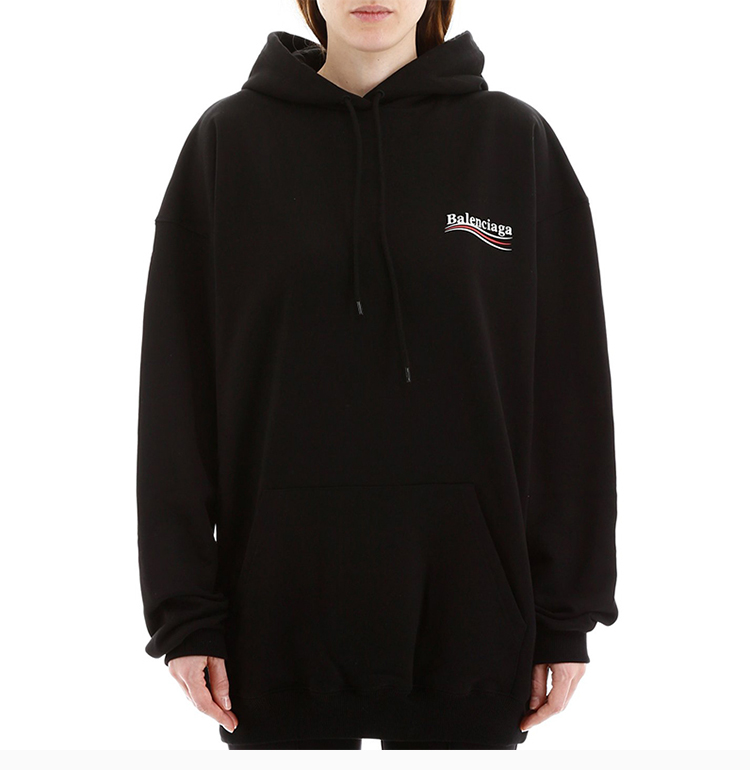 【balenciaga巴黎世家 女卫衣】balenciaga/巴黎世家 19秋冬 女士黑色