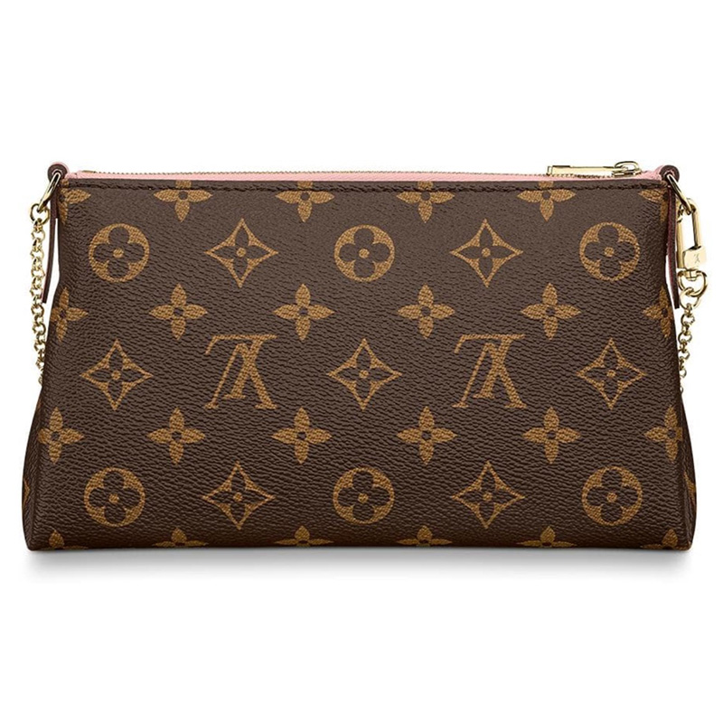 louis vuitton/路易威登 lv女包pallas clutch老花单肩手提包链条包