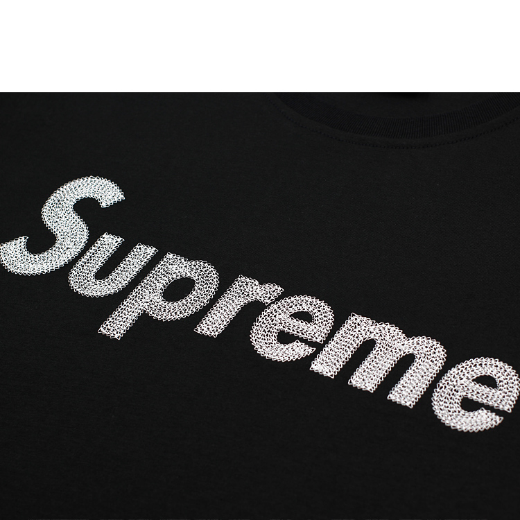 supremespain/supremespain春夏 潮流logo明星款 修身版圆领 纯棉字母