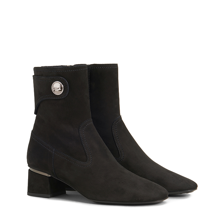 tods/托德斯 女鞋 女士靴子短靴 翻绒革踝靴