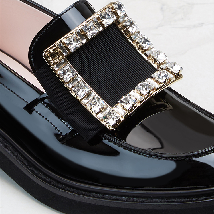 【断码】2019年秋冬新品rogervivier/罗杰·维维亚 女鞋 女士乐福鞋