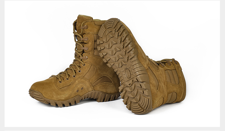 美国军靴belleville百利威登山靴 徒步靴穿越靴 高帮作战靴 男高帮靴