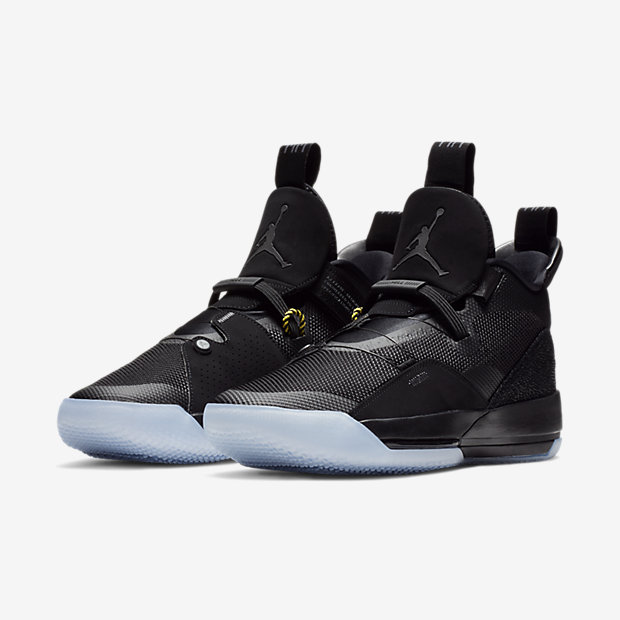 air jordan 33 aj33乔33 黑武士配色 blackout 男子篮球鞋 aq8830-002