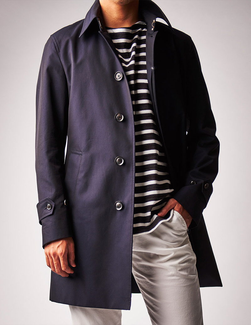 日本制 华达呢 男士风衣【预售9月底发货】edo coat 东京都/tokyo sme