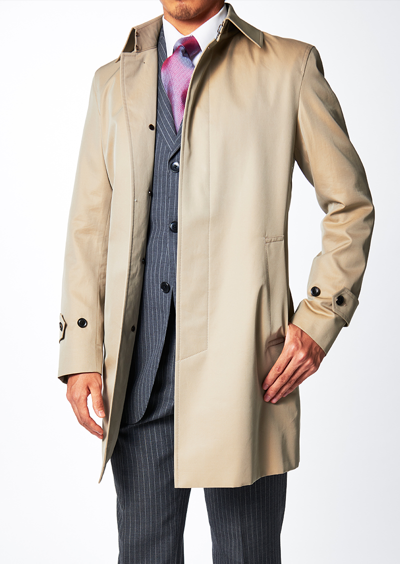 日本制 华达呢 男士风衣【预售9月底发货】edo coat 东京都/tokyo sme