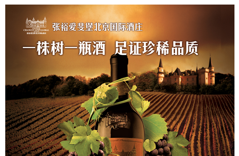 张裕爱斐堡红酒2005图片