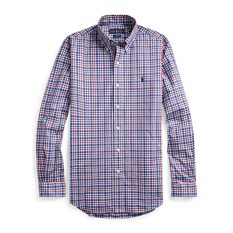 lauren 男装 2019年秋季经典版型塔特萨尔花格呢衬衫rl11265 男士长袖