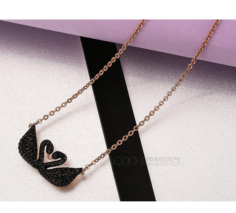 swarovski/施华洛世奇双黑天鹅项链5296468