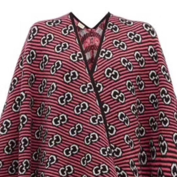 【gucci古馳 女士馬甲】gucci/古馳 19q秋冬新款披肩 5784983gd40