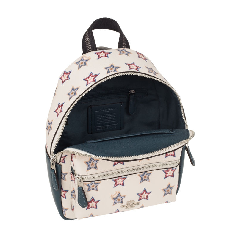 【包邮包税】coach/蔻驰 minicharliebackpack女包双肩包28995牛皮革