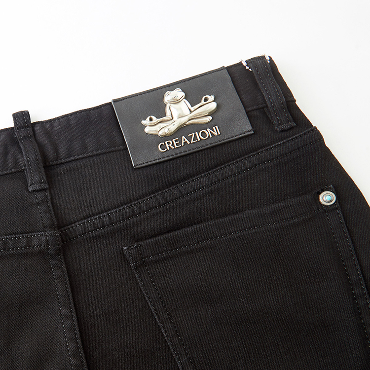 creazioni/克莱切尼男士牛仔裤男士牛仔裤男士时尚百搭休闲直筒牛仔裤