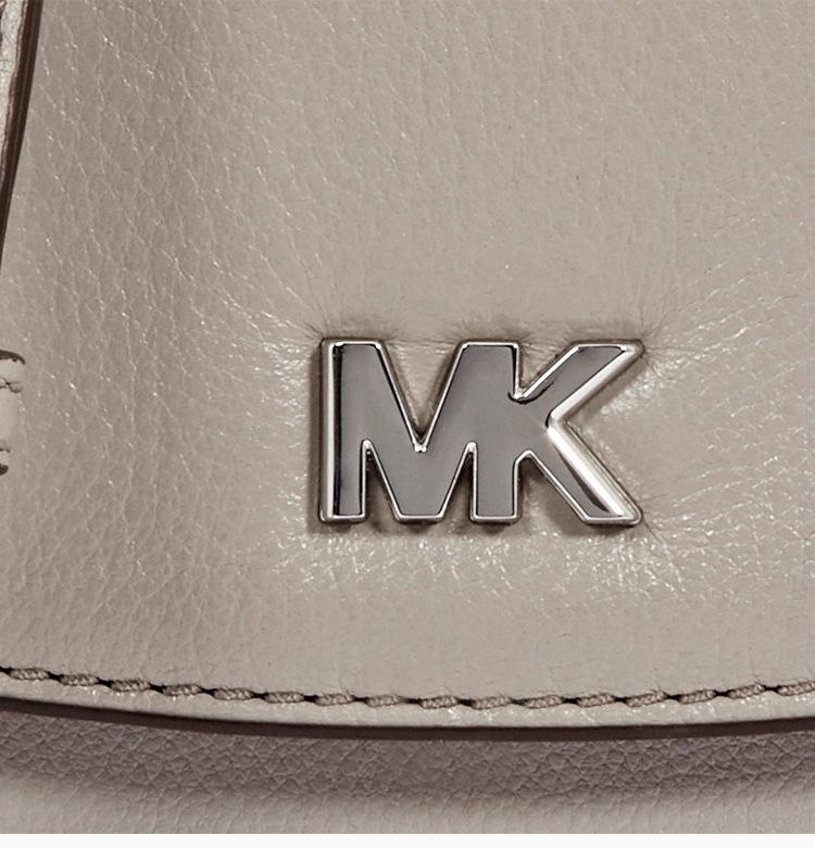 michael kors 邁克·科爾斯 女士皮革荔枝紋mk標鏈條單肩斜挎包