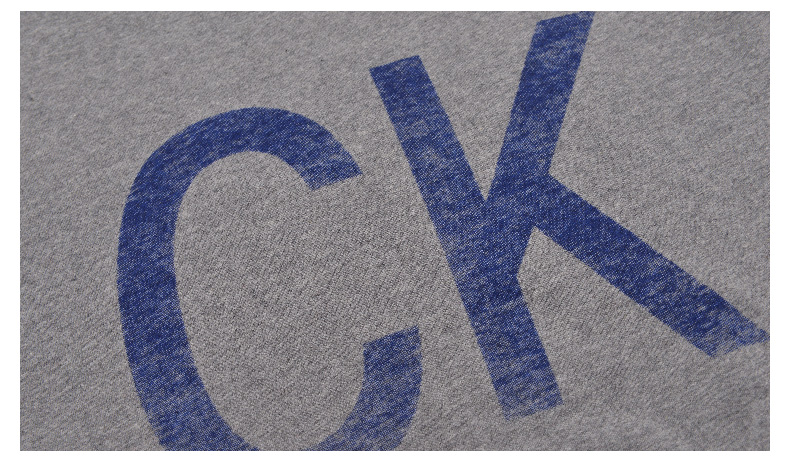 calvin klein/卡尔文·克莱因时尚休闲ck字母logo圆领男士短袖t恤