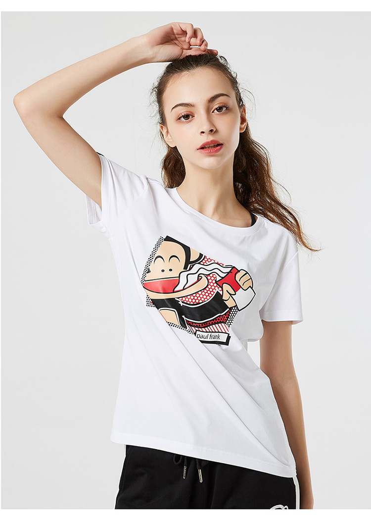 paul frank 大嘴猴t恤女t恤女短袖 paulfrank2019春夏 pfhte192022w