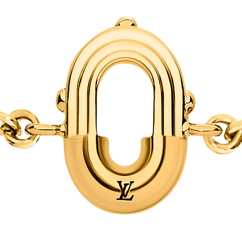 vuitton/路易威登 lv & me数字0金色logo吊牌可调节手链 m00087