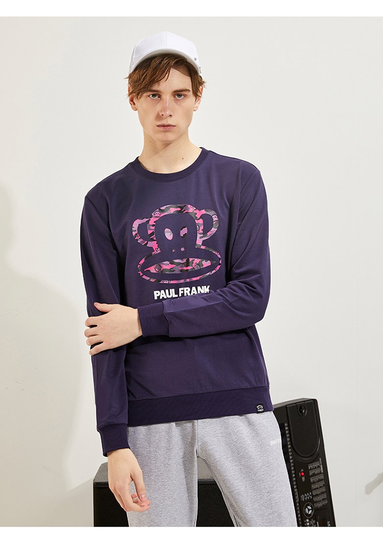 paul frank大嘴猴卫衣男女卫衣情侣卫衣男女运动卫衣男女运动套头衫