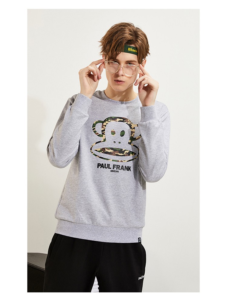 paul frank大嘴猴卫衣男女卫衣情侣卫衣男女运动卫衣男女运动套头衫