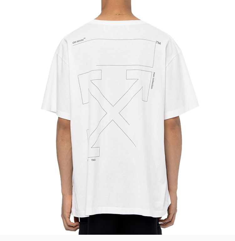 【包邮包税】off white/off white 20春夏 男装 服饰 棉质logo图案