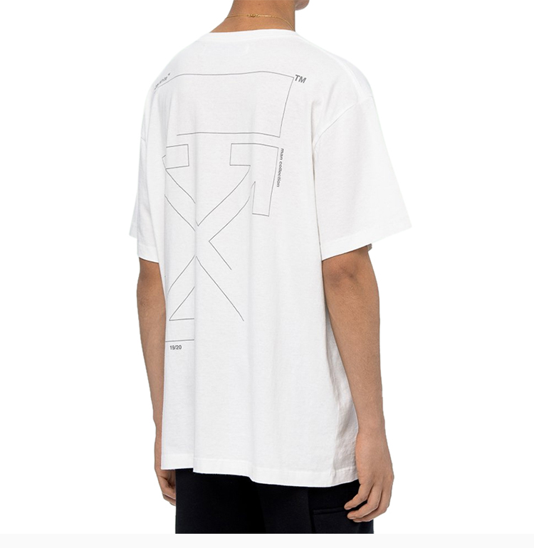 【包邮包税】off white/off white 20春夏 男装 服饰 棉质logo图案