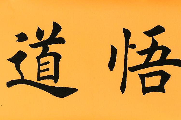 怀德悟道/138cmx34cmcm/书法文字