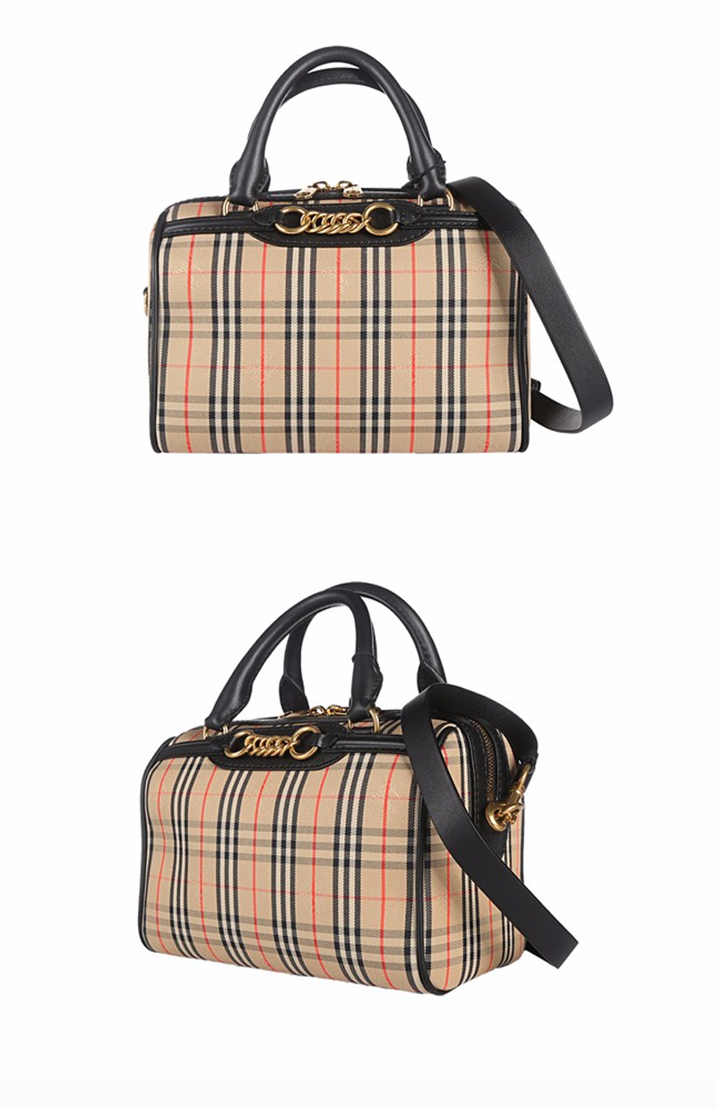 burberry/博柏利 女士织物手提斜挎包单肩包 8006441