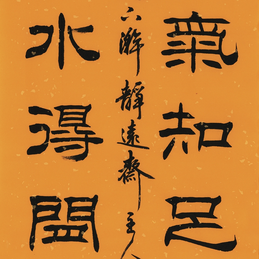 订制 宿同彬 《清心静气》中书协会员/34x137cm/书法文字