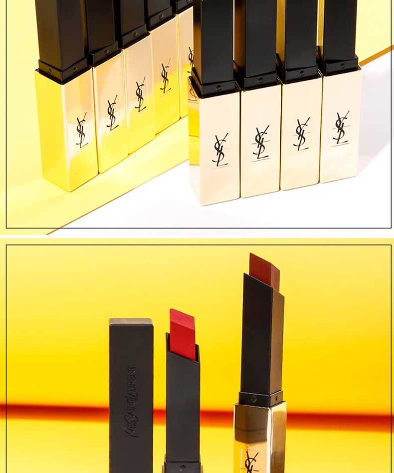 【包税】yves saint laurent/圣罗兰(ysl)小金条细管口红哑光雾面唇膏