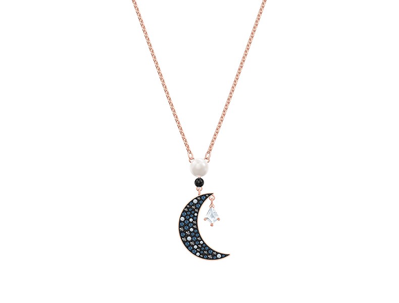 swarovski/施华洛世奇 19秋冬珍珠星月项链吊坠女生锁骨链 5489534
