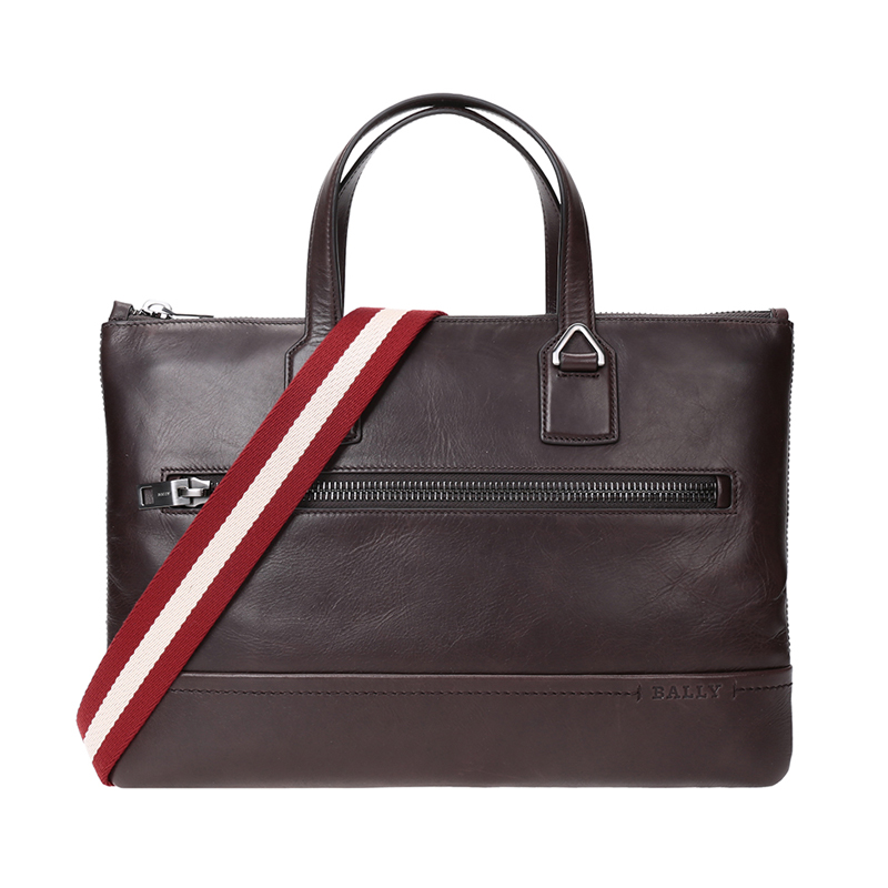 bally/巴利男士皮质手提单肩包公文包tas