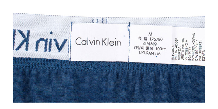 【包税】【3条装】 Calvin Klein/卡尔文·克莱因 春夏款 男款 休闲 舒适 平角内裤 3条装  男士内裤 NB1427