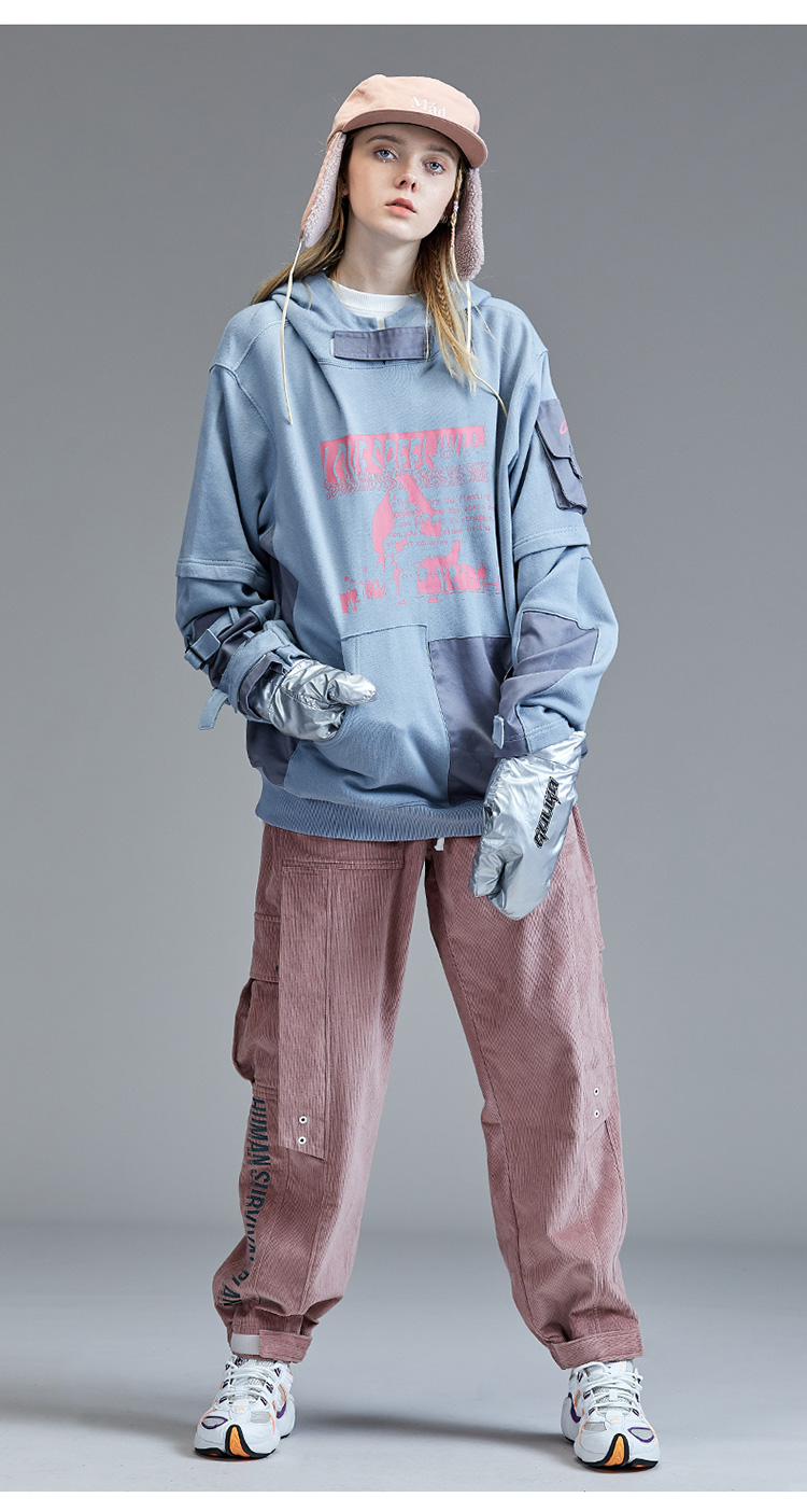 guuka 古由卡卫衣男 男士卫衣 潮牌 帽衫 运动 潮 休闲 套头衫 秋冬