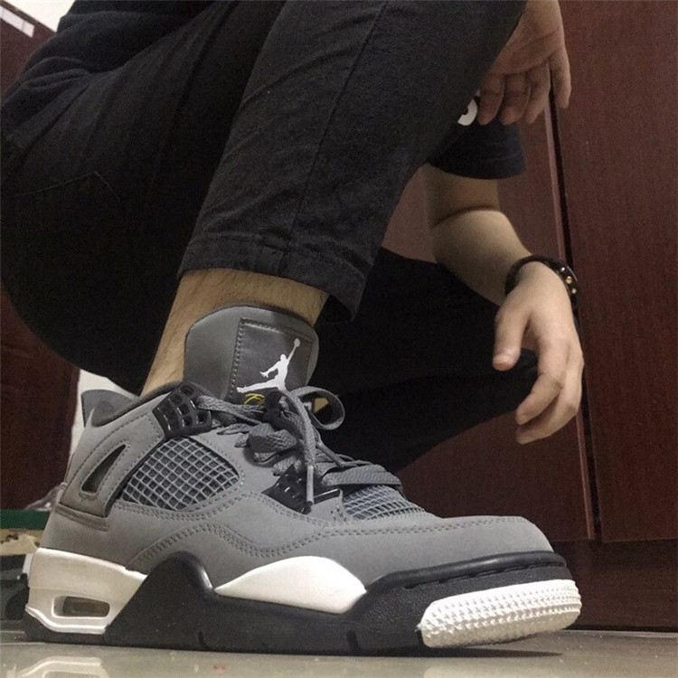 air jordan 4 "cool grey" aj4 2019酷灰麂皮灰老鼠 308497-007