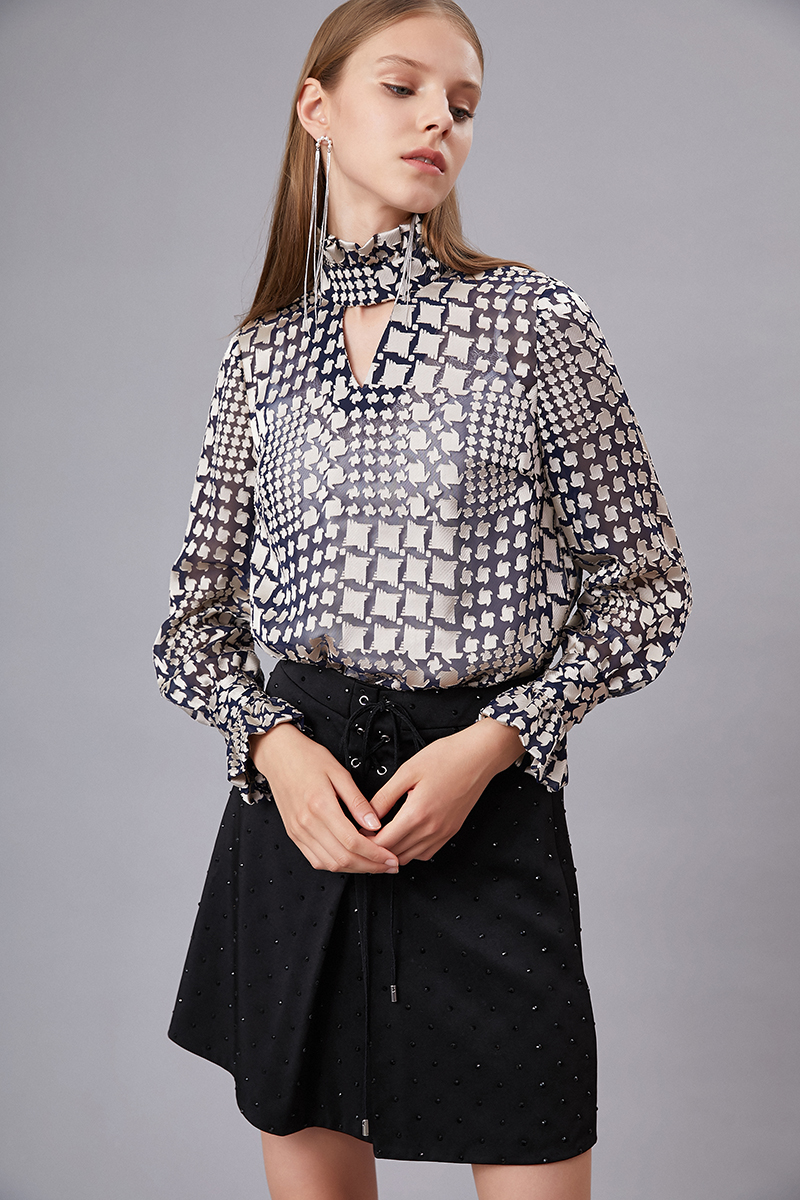 【flonakedflonaked 女士长袖衬衫】【ontime】【designer womenwear