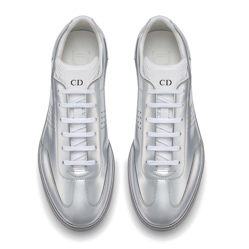 dior/迪奥 19早秋男士新款"b01"小牛银色和白色休闲运动鞋 3sn225yno