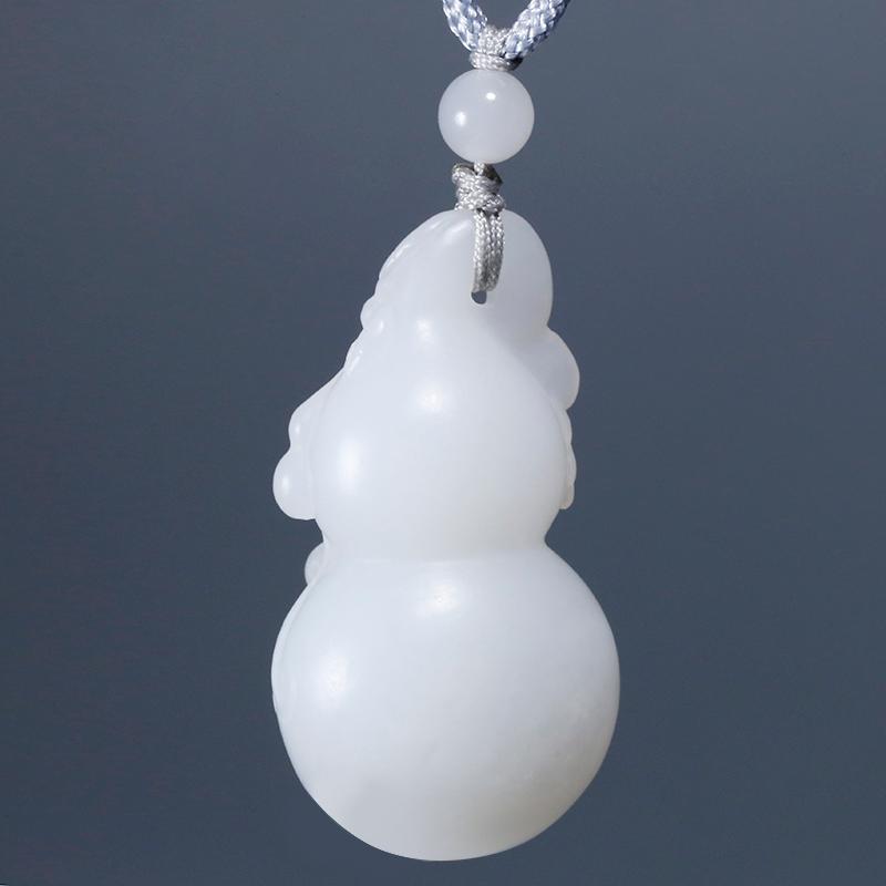如玉人生/如玉人生 和田玉白玉葫芦吊坠 新品 男女款 配精美包装 首饰