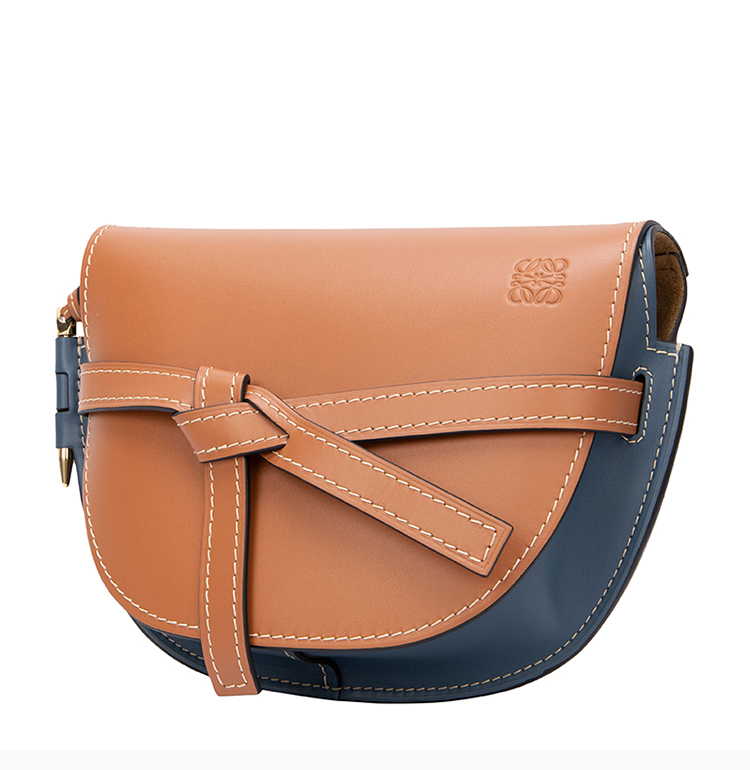 loewe/罗意威 女士其它时尚系带装饰马鞍形单肩斜挎包
