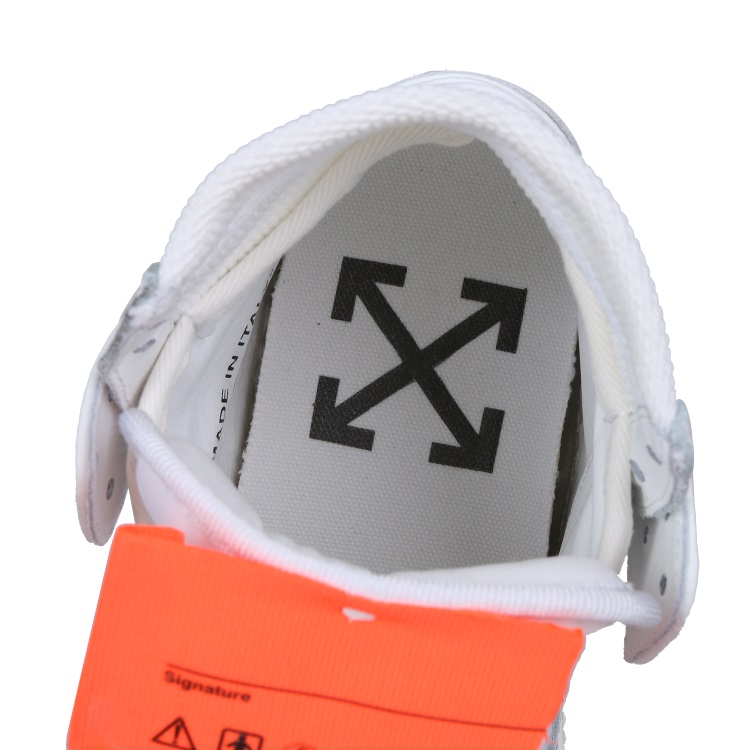 【19春夏】 off-white/off-white 白色高帮女士休闲运动鞋 owia112