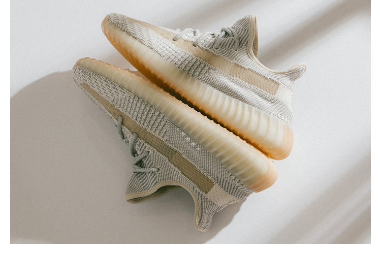 adidas yeezy 350v2 美洲限定2.0 侧透芝麻 椰子350 运动鞋 fu9161
