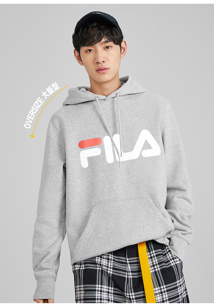 【fila斐乐 男士运动卫衣/套头衫】【19年秋冬】【预售 4周内发货】