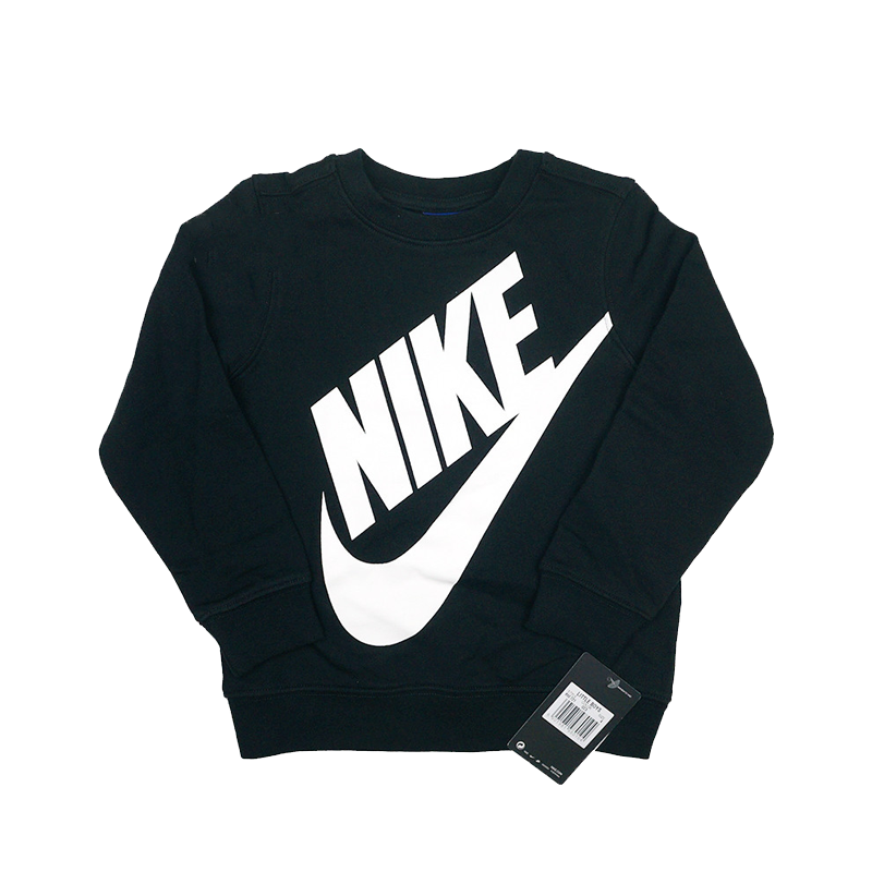 【現貨】nike/耐克童裝19秋款男童經典款純棉運動套頭衫衛衣 ny932134