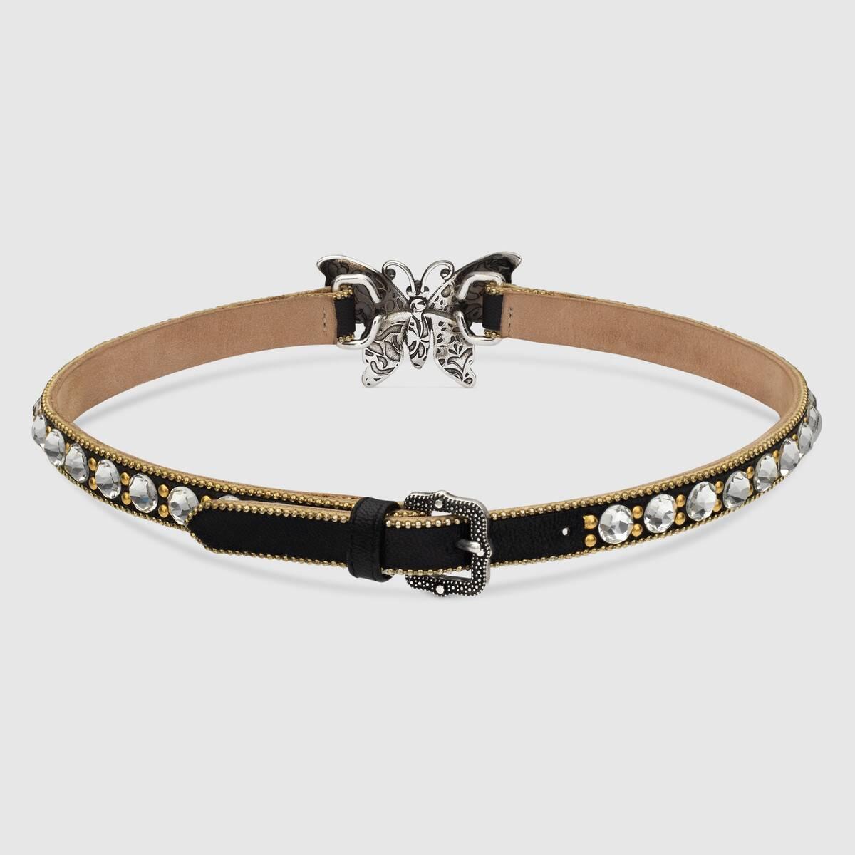 gucci 19春夏女士饰水晶蝴蝶颈圈 504342 i5671 8127 1周左右发货