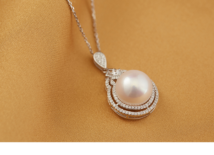 cloris/克劳瑞斯 【2020新品】s925银镶嵌淡水珍珠 项链 首饰项饰珍珠