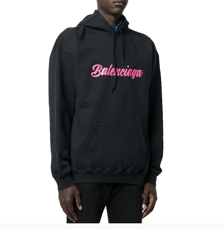 【包邮包税】balenciaga/巴黎世家 20春夏 男装 服饰 黑色棉质logo