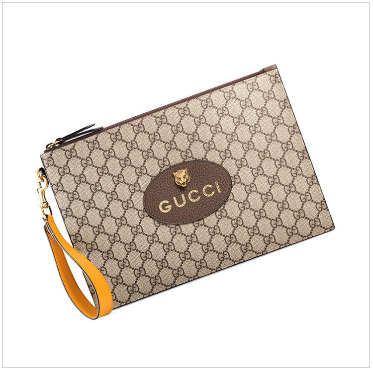 ʰ˰ GUCCI/ų GG Supremeϵ èͷϻðǮаɫ˫G logo ӡ 473956-K9GOT-8861