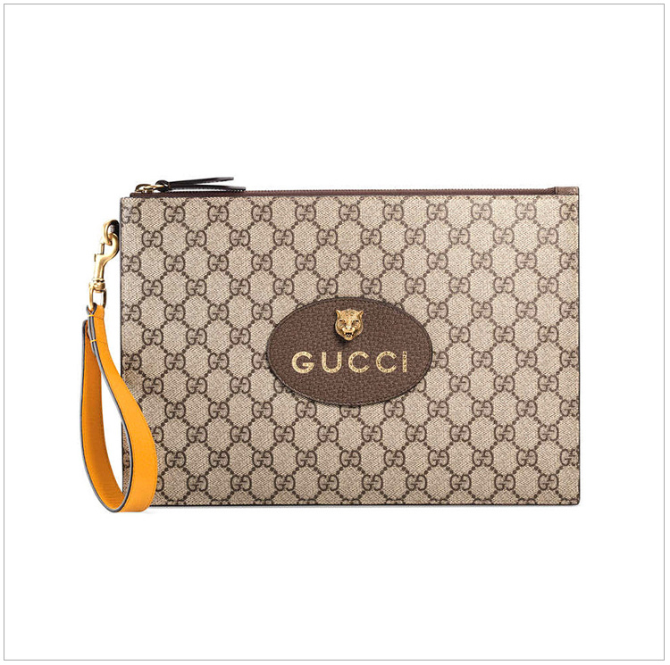 ʰ˰ GUCCI/ų GG Supremeϵ èͷϻðǮаɫ˫G logo ӡ 473956-K9GOT-8861