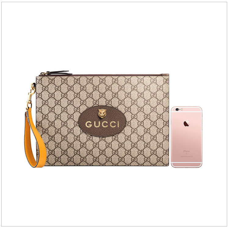 ʰ˰ GUCCI/ų GG Supremeϵ èͷϻðǮаɫ˫G logo ӡ 473956-K9GOT-8861