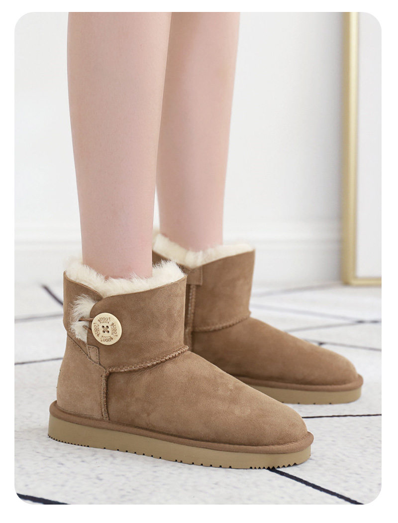 【19秋冬】ausnow ugg/ausnow ugg 女士雪地靴 103 秋冬新款 升级版防